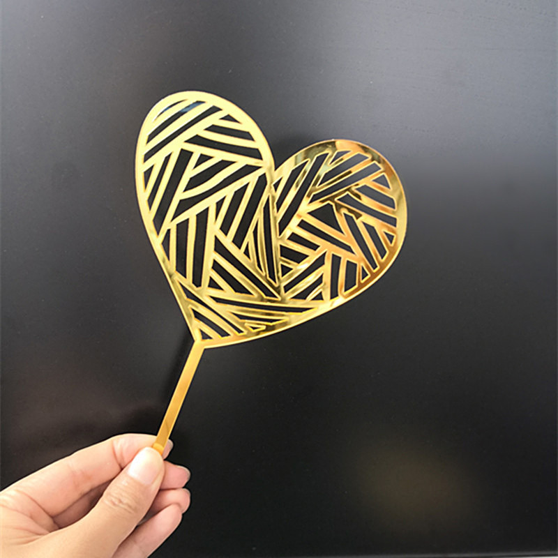 Virágok Tortafedő Boldog születésnapot Arany Ezüst Születésnapi Party Tortabetét Akril Tortadísz Esküvői Torták Desszert Dekor