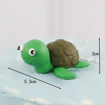 Dekoracija za rođendansku tortu Sirena morska zvijezda školjka Poklopac za tortu Pokrivač za ribu Pod more Pokrivač za tortu Oceanska tema Potrepštine za rođendanske zabave