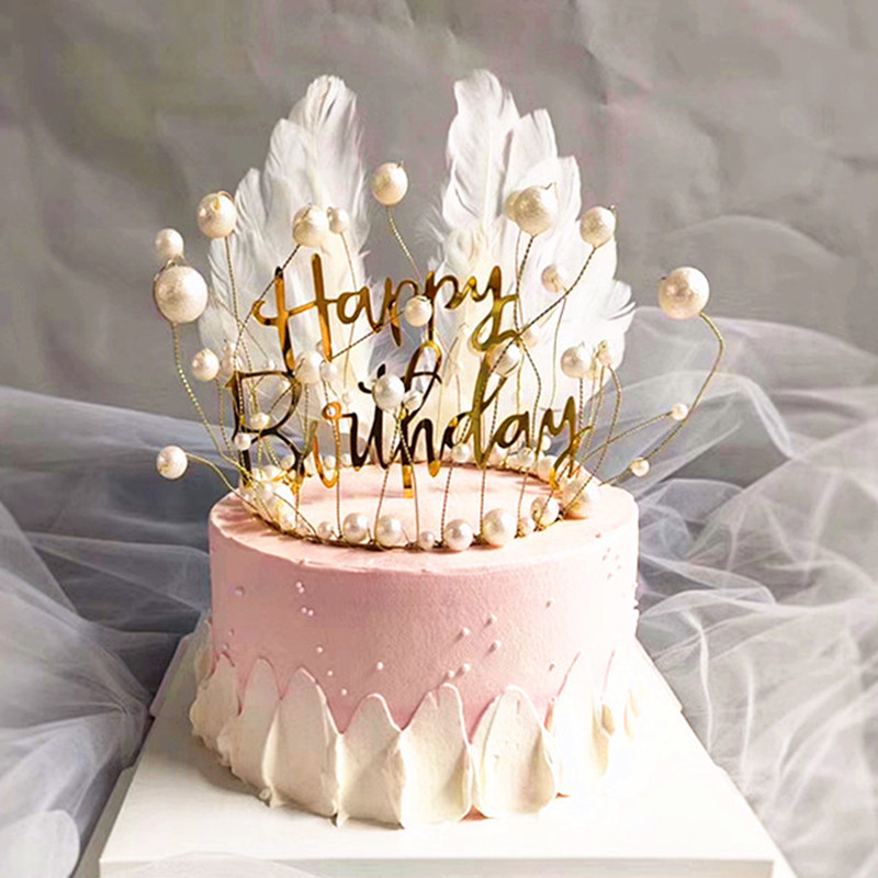 1db aranyos angyalszárny tollas tortafedő baba zuhanyozó gyerekeknek születésnapi parti dekorációs kellékek esküvői desszert torta dekorációs eszközök