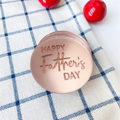 10 vnt. su gimtadieniu torto viršelis Valentino Motinos dienai akrilinis 3D apskritimas torto viršelis, skirtas vestuvių vakarėliui papuošti