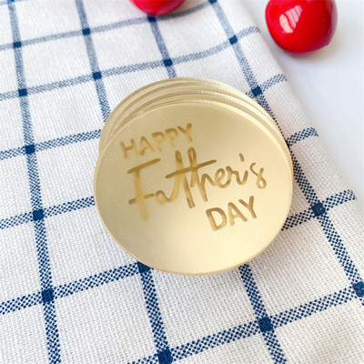 10 vnt. su gimtadieniu torto viršelis Valentino Motinos dienai akrilinis 3D apskritimas torto viršelis, skirtas vestuvių vakarėliui papuošti