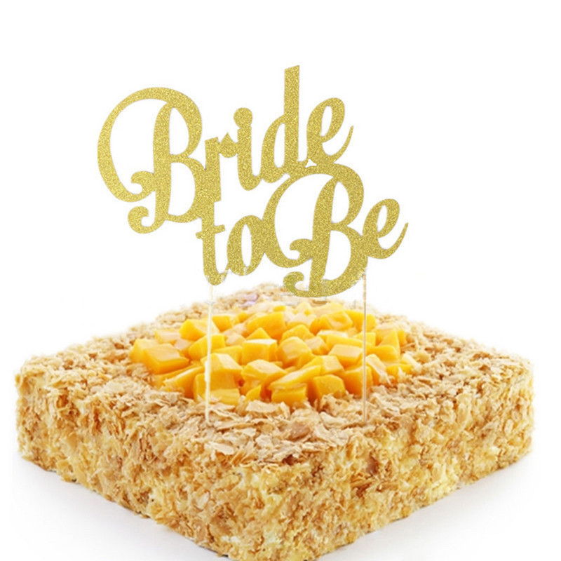 1PC sretan rođendanski naljepnica za tortu Svjetlucava mlada koja će biti 10. 30. 40. 50. 60. godišnjica Dekoracija Dekoracija svadbene torte