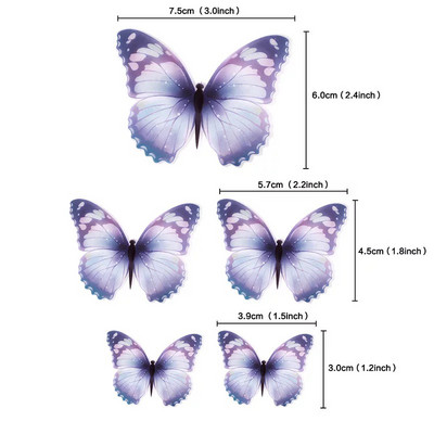1Set sa zlatnim leptirom Ukras za tortu Sretan rođendan Djevojka Vjenčanje Nevjesta Deserti za kolače Dekoracije za tuširanje djeteta Pokloni