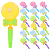 30 kom. Igračke zviždaljke Vjetrenjača u obliku lizalice, glasne igračke, pokloni za zabavu, punila za vrećice (nasumične boje)