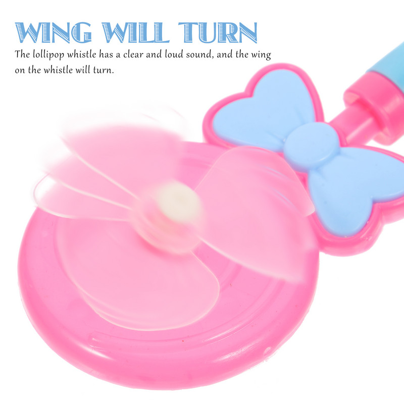 30 kom. Igračke zviždaljke Vjetrenjača u obliku lizalice, glasne igračke, pokloni za zabavu, punila za vrećice (nasumične boje)