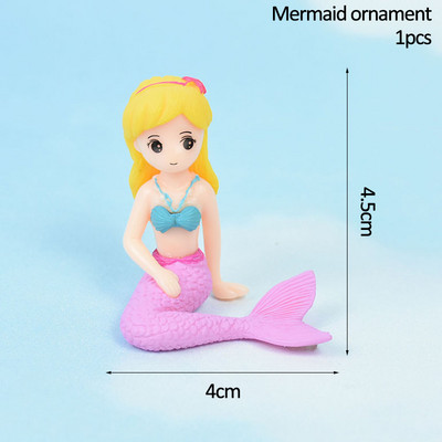 1 kom akrilne čestitke za umetanje sretne rođendanske torte Morska sirena Morska zvijezda Pismo navlake za tortu Rođendanska zabava Pecite ukrase