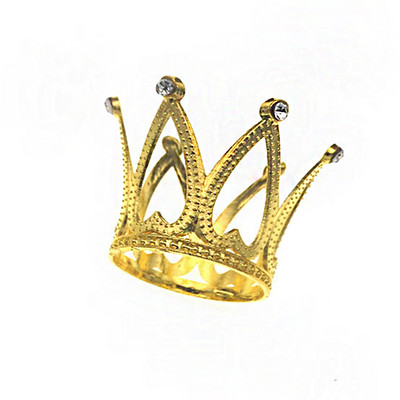 Pearl Crystal Crown Mini Crystal Pearl Topper Tiara Hajdíszek Dísz Hercegnő esküvői születésnapi sütés torta