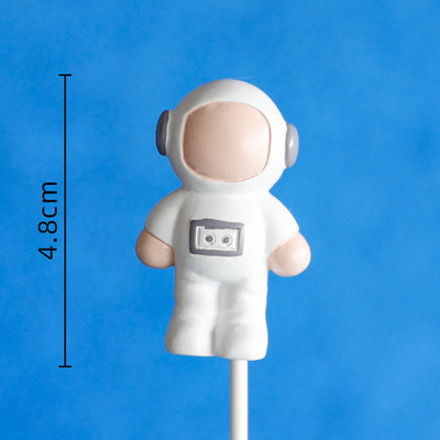 Space Universe Cake Topper Rocket Planet Cupcake Toppers Astronaut Copii Space Theme Party Decoratiuni pentru tort La mulți ani