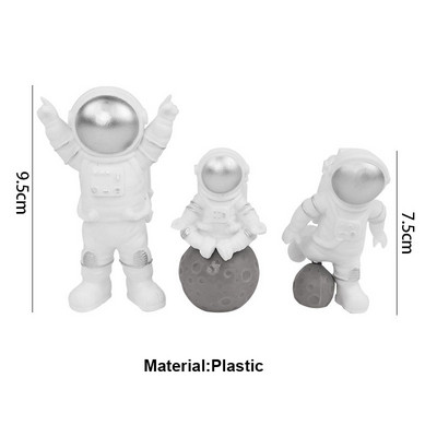 Space Universe Cake Topper Rocket Planet Cupcake Toppers Astronaut Copii Space Theme Party Decoratiuni pentru tort La mulți ani