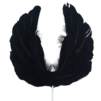 1db Angyaltoll szárny zászlós tortafeltét esküvői születésnapi partihoz sütés desszert Valentin napi torta felső dekorációs kellékei