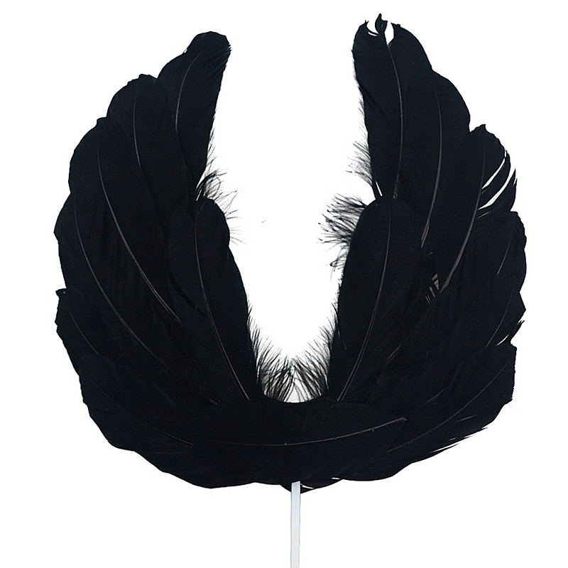 1db Angyaltoll szárny zászlós tortafeltét esküvői születésnapi partihoz sütés desszert Valentin napi torta felső dekorációs kellékei