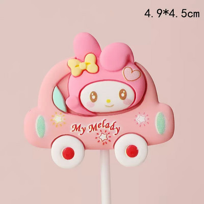 Karikatūra Dzīvnieks vienradzis kūkas dekorēšana Karuselis meitene zēns mazulis dzimšanas dienā kūciņas topper Daudz laimes dzimšanas dienas ballītes dekors bērniem dāvana