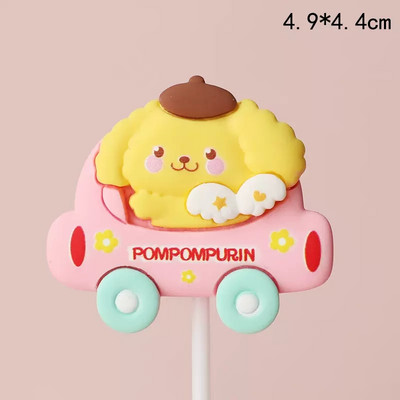 Karikatūra Dzīvnieks vienradzis kūkas dekorēšana Karuselis meitene zēns mazulis dzimšanas dienā kūciņas topper Daudz laimes dzimšanas dienas ballītes dekors bērniem dāvana