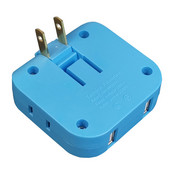 US Power Plug Adapter Sklopivi produžetak s USB konverterskom utičnicom Prijenosno punjenje Sync Lagane električne utičnice Utičnica