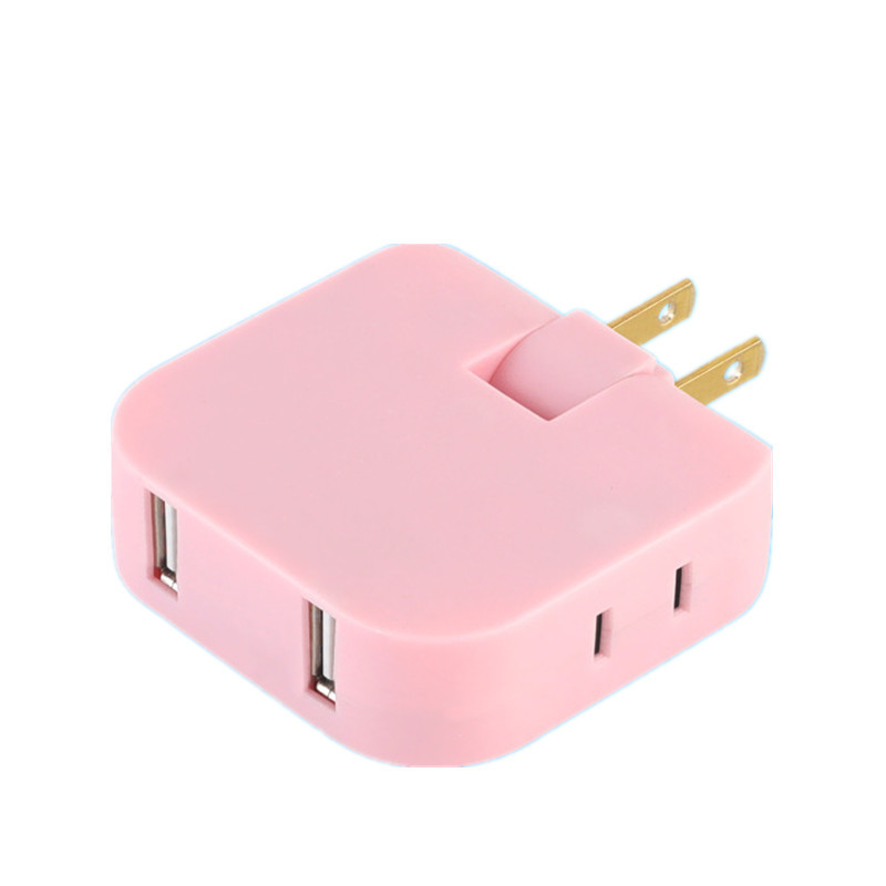 US Power Plug Adapter Sklopivi produžetak s USB konverterskom utičnicom Prijenosno punjenje Sync Lagane električne utičnice Utičnica