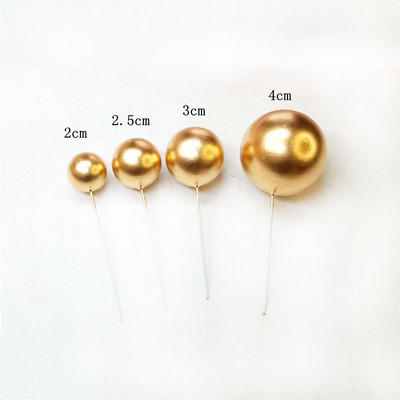 3/4 buc. Topperuri colorate pentru tort cu bile transparentă Bubble Ball Cupcake Topper Minge de Crăciun pentru Anul Nou, Crăciun, nuntă, decorațiuni pentru petrecerea de naștere