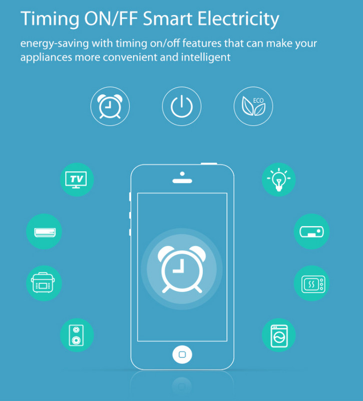 Tuya Smart Pulg EU FR WiFi bežična utičnica za daljinsko mjerenje vremena s monitorom napajanja 16 A 3680 W utičnicom radi s Alexa Echo Google Home