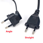 Europea 90 fokos dugós dugós dugós csatlakozóaljzattal rendelkező tápkábel PC számítógéphez PDU 0,3 m/0,6 m EU 2 ágú hajlítási szögű kábel