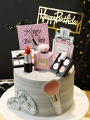 Parfümök Rúzs Alapozó Tortafesték Anya Ever Cosmetics Tortadísz hölgyeknek Boldog születésnapi parti desszert dekoráció