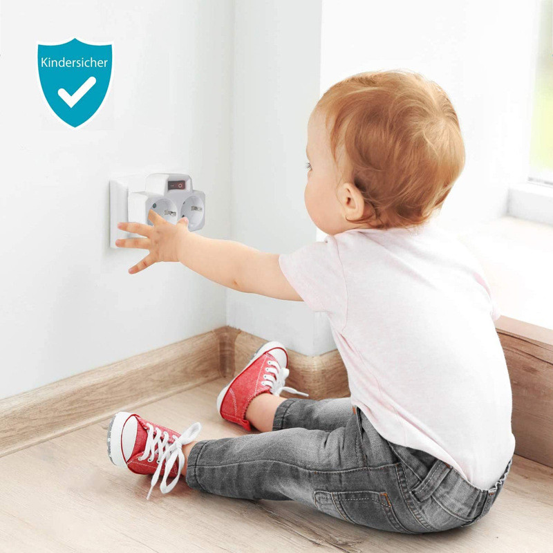 ES kontaktdakšas barošanas sloksnes adaptera sienas dubultā ligzda ar slēdzi portatīvais 2 USB ports 16A 250 V Eiropas elektriskās pārveidotāja ligzdas