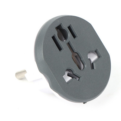 Univerzális 16A EU dugós átalakító EU adapter 2 kerek tűs aljzat AU US UK CN EU fali tápcsatlakozó 16A 250V otthoni utazási adapter
