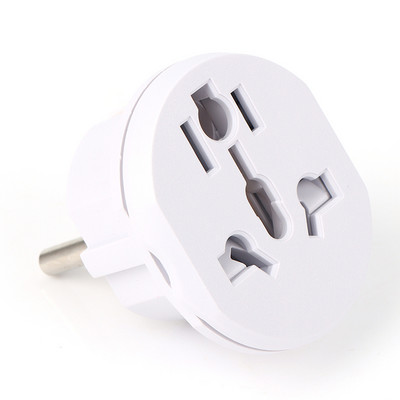 Univerzális 16A EU dugós átalakító EU adapter 2 kerek tűs aljzat AU US UK CN EU fali tápcsatlakozó 16A 250V otthoni utazási adapter
