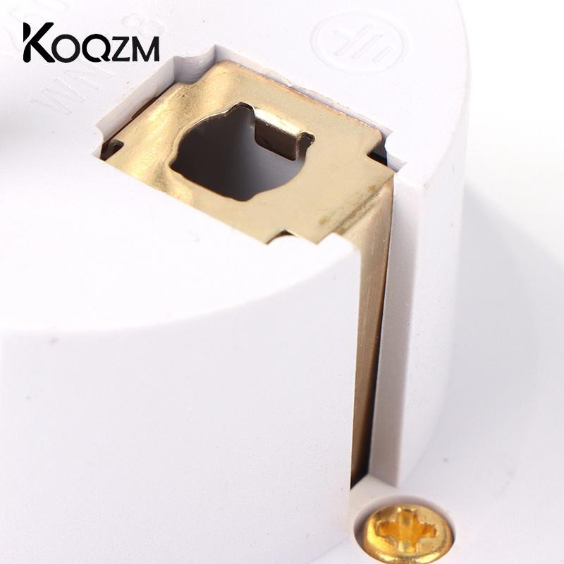 Univerzális 16A EU dugós átalakító EU adapter 2 kerek tűs aljzat AU US UK CN EU fali tápcsatlakozó 16A 250V otthoni utazási adapter