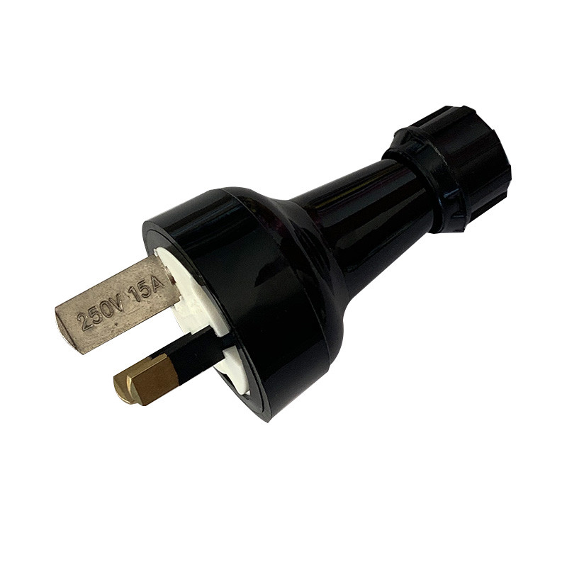 15 A AU dugó összeszerelt újrahuzalozható dugaszolóaljzat 3 ágú elektromos AC hosszabbító kábel földelt újrahuzalaljzat