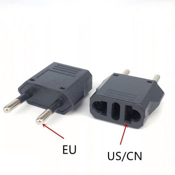 EU European Socket US AU KR βύσμα Προσαρμογέας Ιαπωνία Κίνα ΗΠΑ σε ΕΕ Μετασχηματιστής ρεύματος ταξιδιού 4,0 mm 4,8 mm Ηλεκτρικός φορτιστής