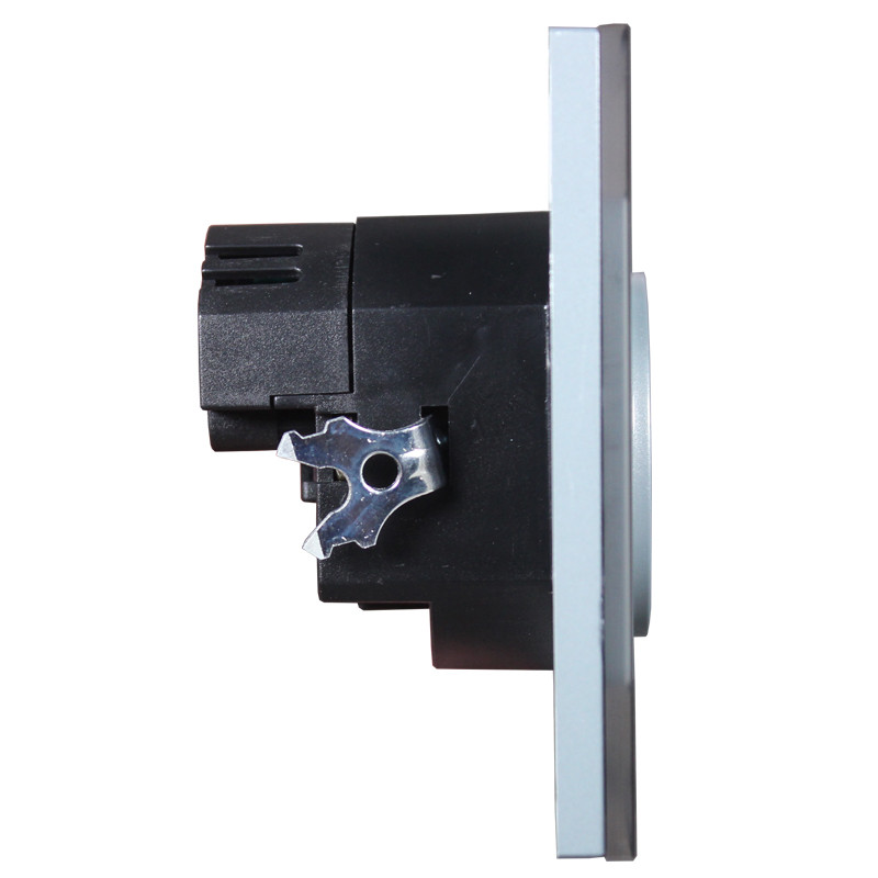 2019 novi stil USB zidna utičnica Besplatna dostava Dvostruki USB priključak 5V 2A kvalitetan usb s akrilnim okvirom FGGY3-01 Sivi utikač