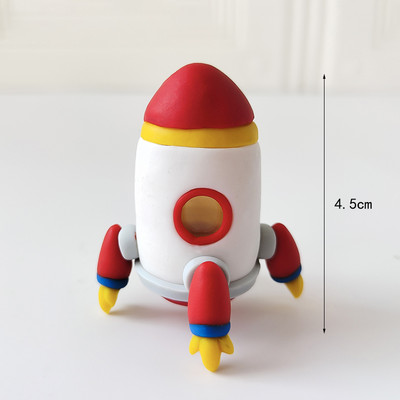 Universe Stars Rocket Astronaut Moon Palju õnne sünnipäevaks kiri Kaunistus Tordi pealis magustoit lastepäevaks Armsad kingitused lapsele