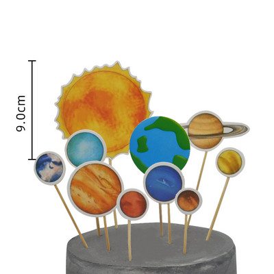 Universe Stars Rocket Astronaut Moon Palju õnne sünnipäevaks kiri Kaunistus Tordi pealis magustoit lastepäevaks Armsad kingitused lapsele