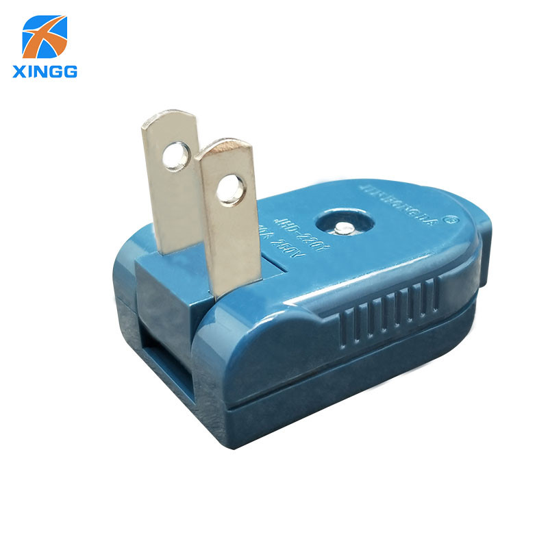 Összecsukható váltóáramú elektromos tápcsatlakozó amerikai amerikai dugós 2 tűs állítható dugós dugós csatlakozóaljzat csatlakozó adapter