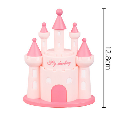 Sretan rođendan Dekoracija Princeza Princeza Dvorac Desertna haljina Ružičasto Plava Pečenje Cupcake Preljevi za torte Zastavice za torte Pary pribor