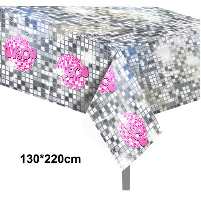 1db Disco Ball Tortafedők 80-as 90-es évek Retro party Disco Cake Decor Szombat esti Lázparti Disco Dance Születésnapi Party Kellékek