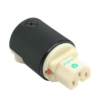 Hubbell HBL8215C američki utikač za napajanje Čisti bakar / pozlaćeni HiFi audio AC kabel za napajanje američki utikač IEC konektor