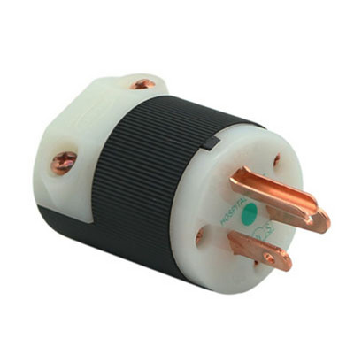 Hubbell HBL8215C američki utikač za napajanje Čisti bakar / pozlaćeni HiFi audio AC kabel za napajanje američki utikač IEC konektor