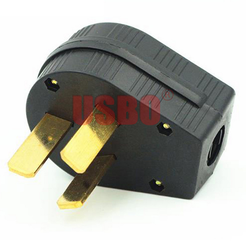 Crni 50A 125V/250V NEMA 10-50P & 10-50R Američki 3-polni industrijski utikač utičnica generator upravljačka ploča utikač utičnica konektor