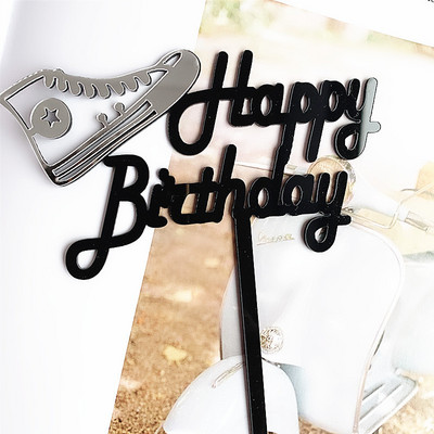 Băieți Fotbal Baschet Temă Tort Topper La Multi Ani Partide Fotbal Cupcake Toppers Creativ Baby Shower Decor Suport