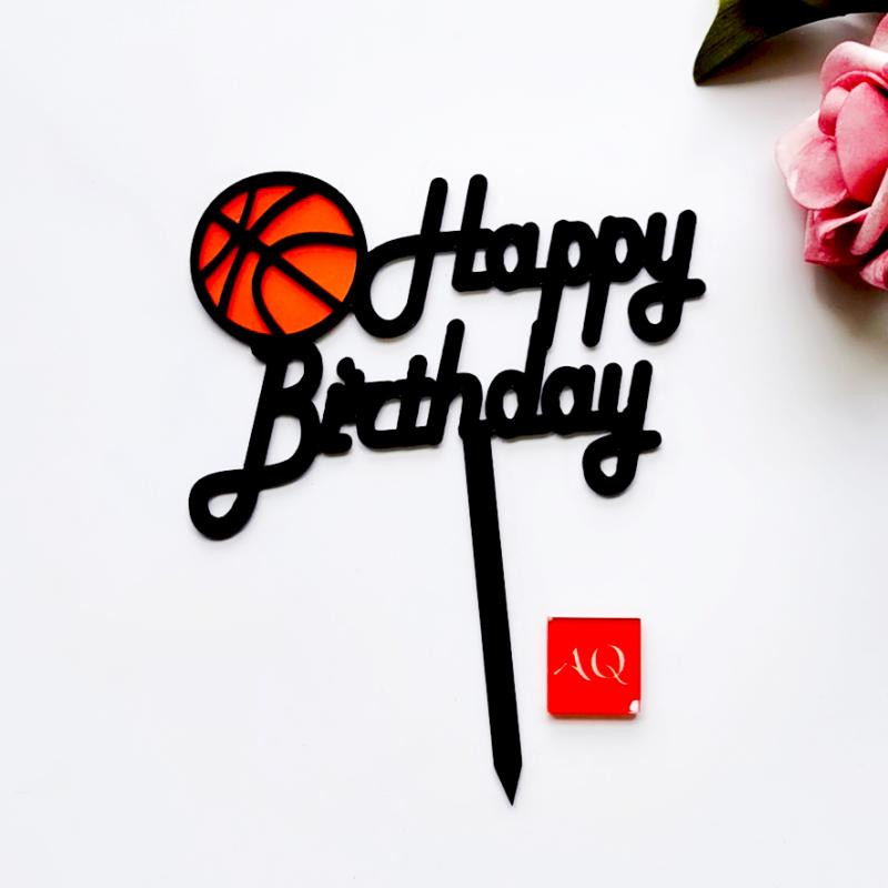 Băieți Fotbal Baschet Temă Tort Topper La Multi Ani Partide Fotbal Cupcake Toppers Creativ Baby Shower Decor Suport