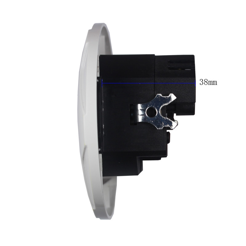 2019 novi stil USB zidna utičnica Besplatna dostava Dvostruki USB priključak 5V 2A boja drva nagrada USB utičnica steckdose FCW-01