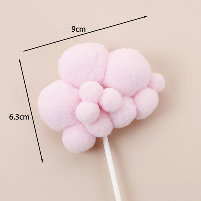 1. 100 dienas Peļu mazulis Meitene Zēns Zils Rozā Matu Balons Kūkas virsma ballītei Kūkas dekorēšanai Deserts Jaukas dāvanas