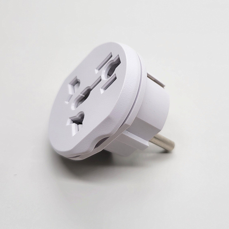Adaptor de priză UE 16A 250V Adaptor de călătorie UE Convertor 2 priză rotundă Universală de înaltă calitate AU US UK CN la UE Priză de perete AC