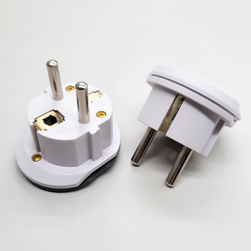 Adaptor de priză UE 16A 250V Adaptor de călătorie UE Convertor 2 priză rotundă Universală de înaltă calitate AU US UK CN la UE Priză de perete AC