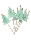 Viaceré možnosti výberu vianočných umeleckých špáradiel, ozdob na muffiny/torty/koláče/ovocie, vianočný stromček/dekorácia na stromček/Santa Claus/los/hviezda Eco