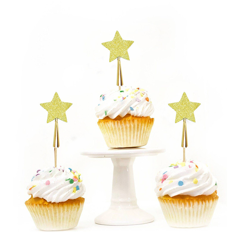 Viaceré možnosti výberu vianočných umeleckých špáradiel, ozdob na muffiny/torty/koláče/ovocie, vianočný stromček/dekorácia na stromček/Santa Claus/los/hviezda Eco