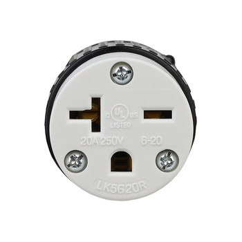 NEMA US Anti-drop 6-20R Female Industrial Plug Direct Connector , NEMA 6-20R αυτοκαλωδίωση θηλυκή πρίζα, 20A 250V