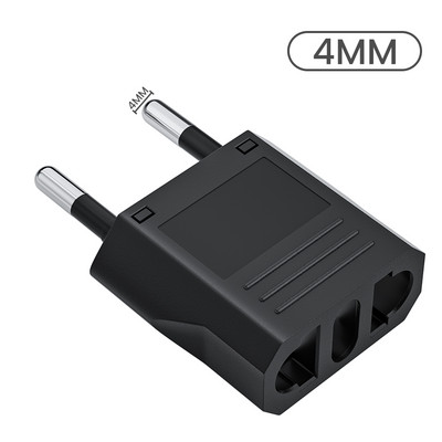 Elough EU Euro KR Adapter utikača SAD-EU Adapter utikača Travel KR EU adapter Električni EU utikač Pretvarač Utičnica za Europu 1-10 kom