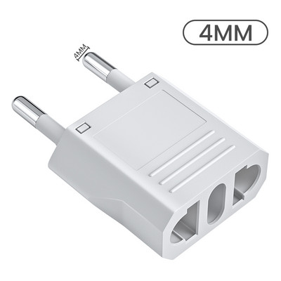 Elough EU Euro KR Adapter utikača SAD-EU Adapter utikača Travel KR EU adapter Električni EU utikač Pretvarač Utičnica za Europu 1-10 kom