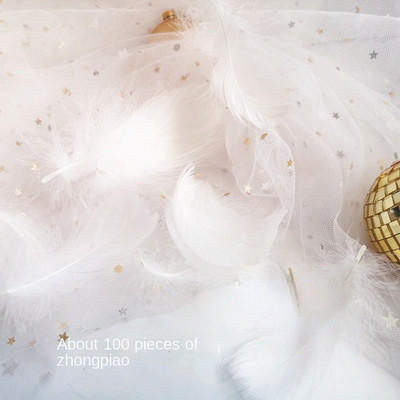 Sretan rođendan Bijeli luk od perja Baletna kruna Dekoracija Pokrivač torte Vjenčanje Mladenka i mladoženja za pečenje Potrepštine za zabavu Darovi